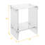 Table de bout ouverte avec rangement Hayler
