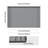 Under Sink Silicone Mat, Cuttable Silicone Mat for Kitchen Organizers and Storage