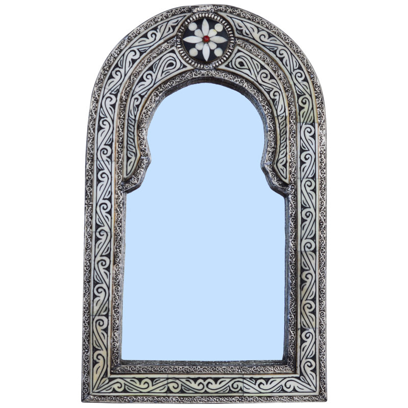 Flat Bone Wall Mirror