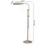 Lampe sur pied arquée / arquée 46 po Trishawna-450523554-450523555