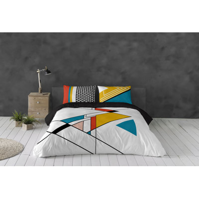 Cenit King 3pcs Cotton Duvet Cover Set (106"Wx92"L)