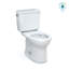 Drake® 1.28 GPF Water Efficient Round Two-Piece Toilet with Tornado Flush (Seat Not Included)-61183992