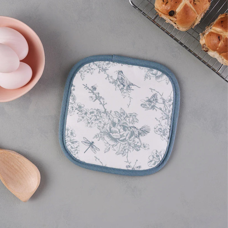 Victoria Eggs 100% Cotton Potholder