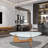Home Modern Triangle Coffee Table