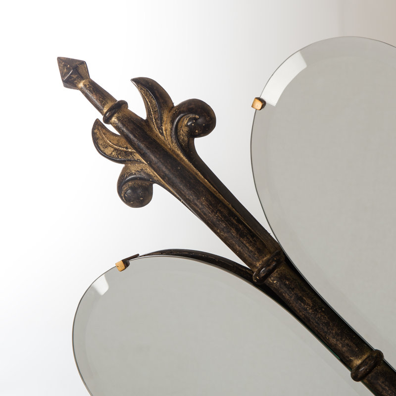 Heraldic Heart Framed Mirror