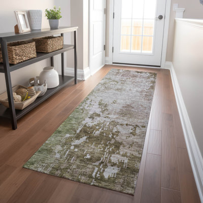 Tapis intérieur / extérieur brun Adiva 