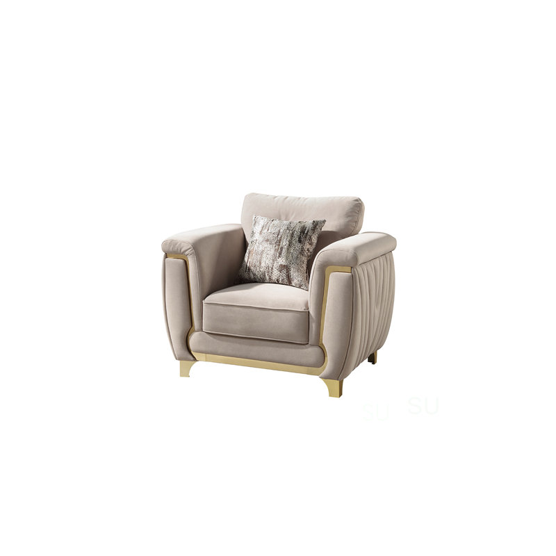 Chaise rembourrée Leena