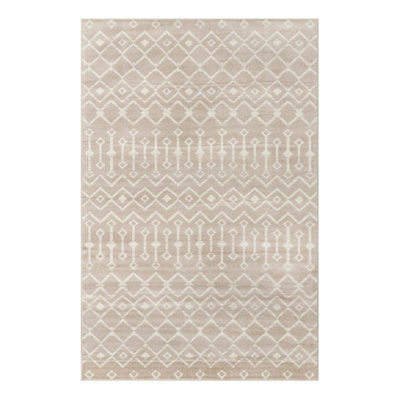 Ontonagon Geometric Indoor Rug, Rectangle 6'1" x 9'