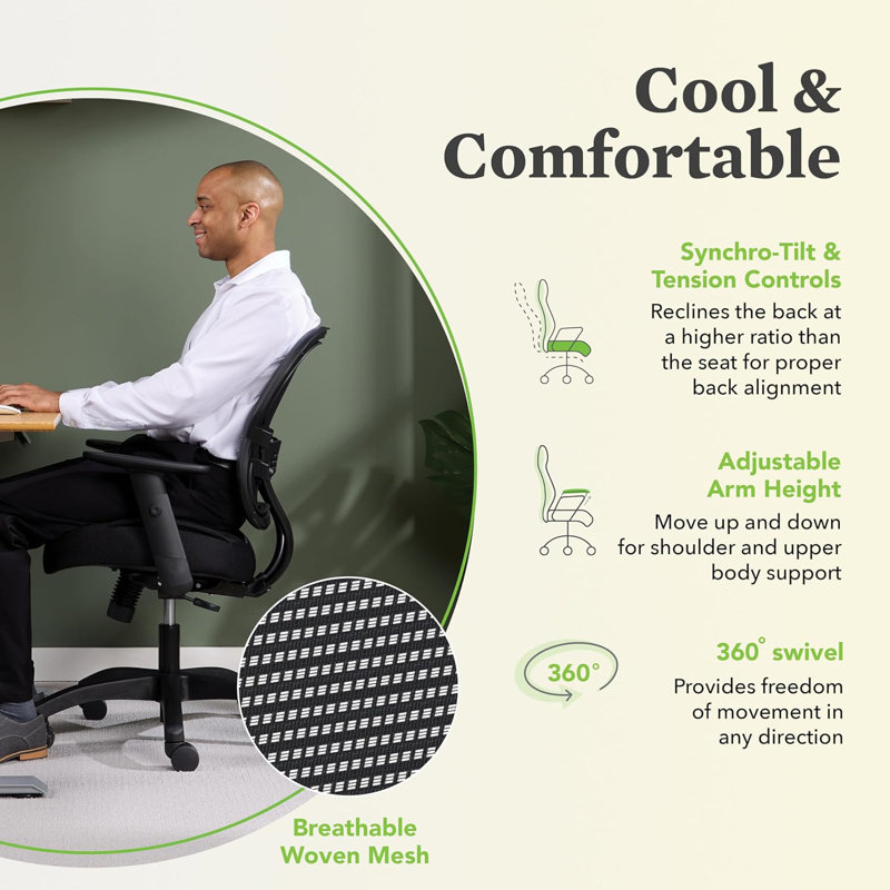 Chaise de bureau ergonomique HON Wave
