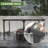 Hardtop Outdoor Gazebo Pergola Aluminum Framed with Sloping Pitched Roof-105914412