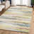 Premium Machine Washable Mayfield AMF2098 Striped Rug-1046460444-1046460437