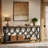 70.9" Industrial Console Table, 2-tier Entryway Table
