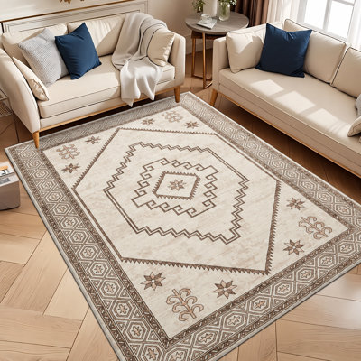 Aspire Homeware Boho Geometric Area Rug