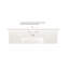 Plateau de meuble-lavabo simple 37 po en quartz avec lavabo-86786944