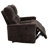 Navarro Chenille Upholstered Reclining Loveseat Dark Brown-122505264