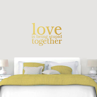 Artiaga Text & Numbers Wall Decal