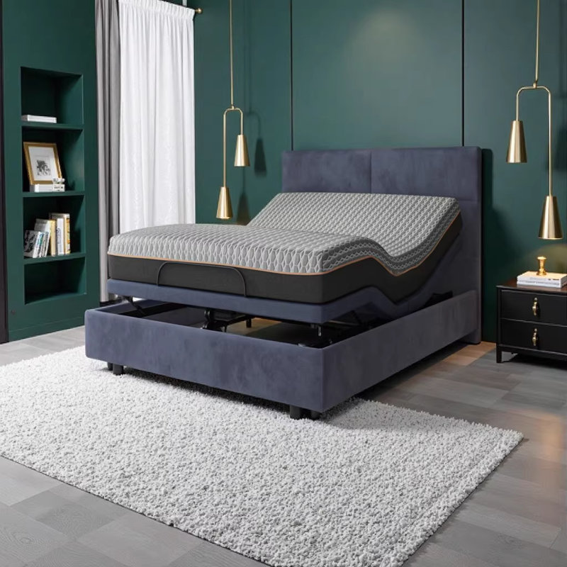 Matelas simple hybride 12 po Copper Lux avec mousse à mémoire de forme infusée de cuivre et système de ressorts pour un confort rafraîchissant et un sommeil réparateur