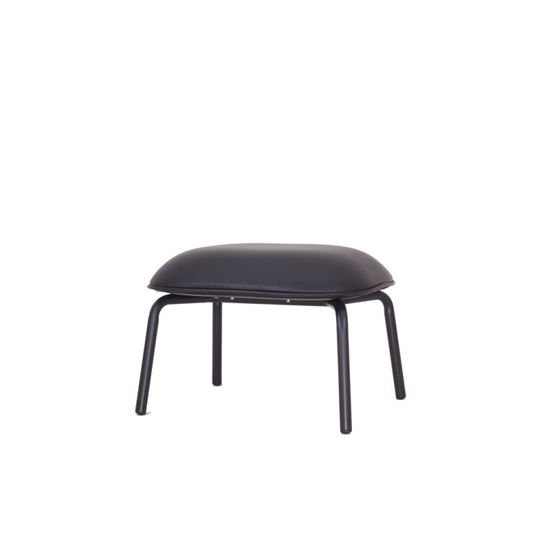 Tasca Faux Leather Ottoman