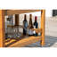 Alyxandria Solid Wood Bar Cart