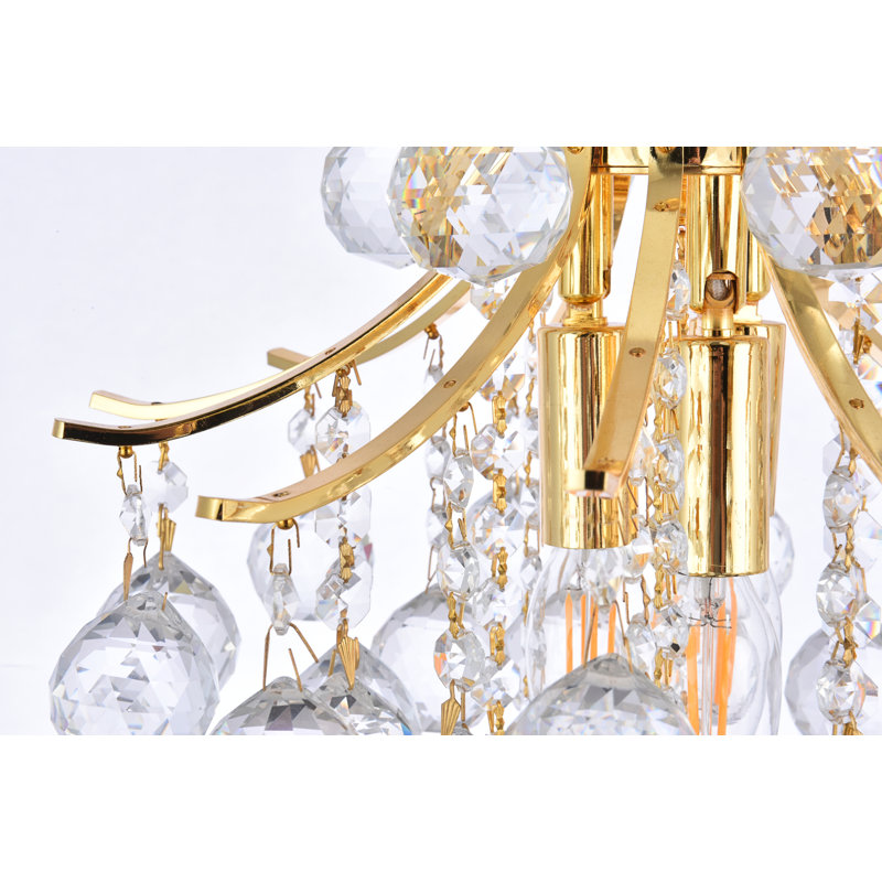 Stoller 3-Light Glam Single Pendant, Gold, Royal Cut