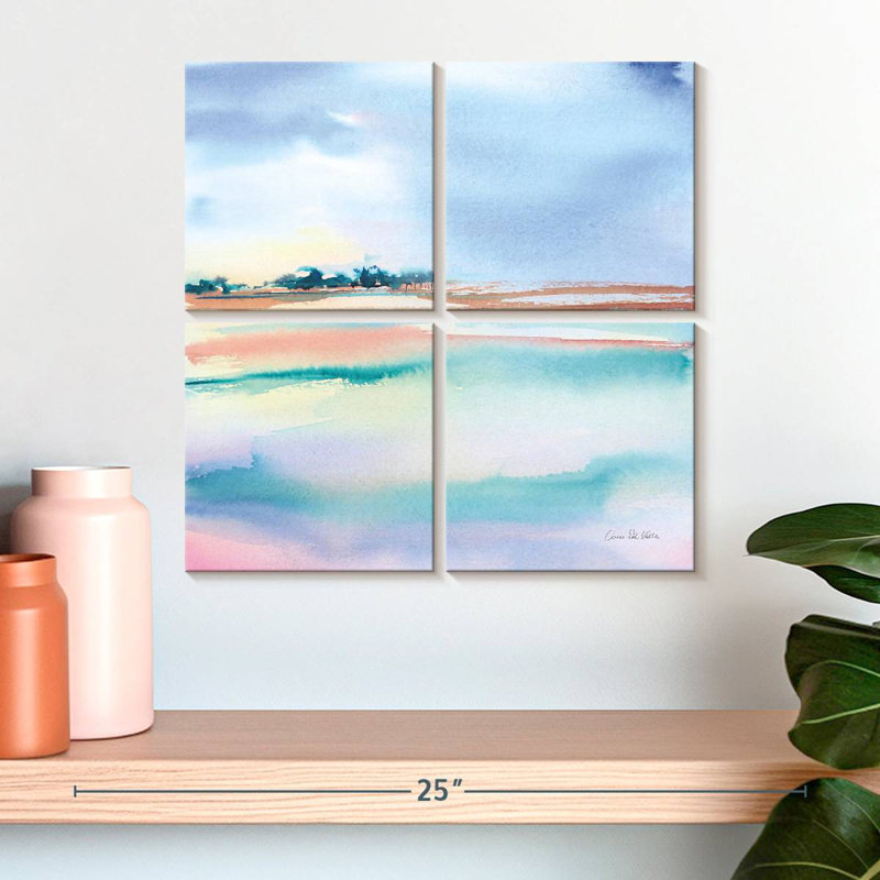 Water And Sand, 18" H x 18" W