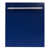 Blue Gloss with Modern Style Handle