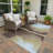 Machine Washable Indoor/Outdoor Lockway ACN2419 Abstract Rug-302049996