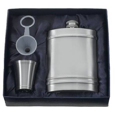 Hip Flask Stainless Steel - Vacu Vin