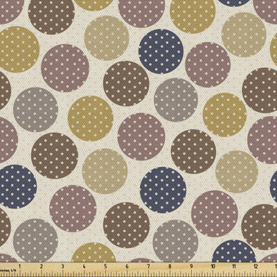 Chonvandra Polka Dots and Circles Multi-Purpose Fabric