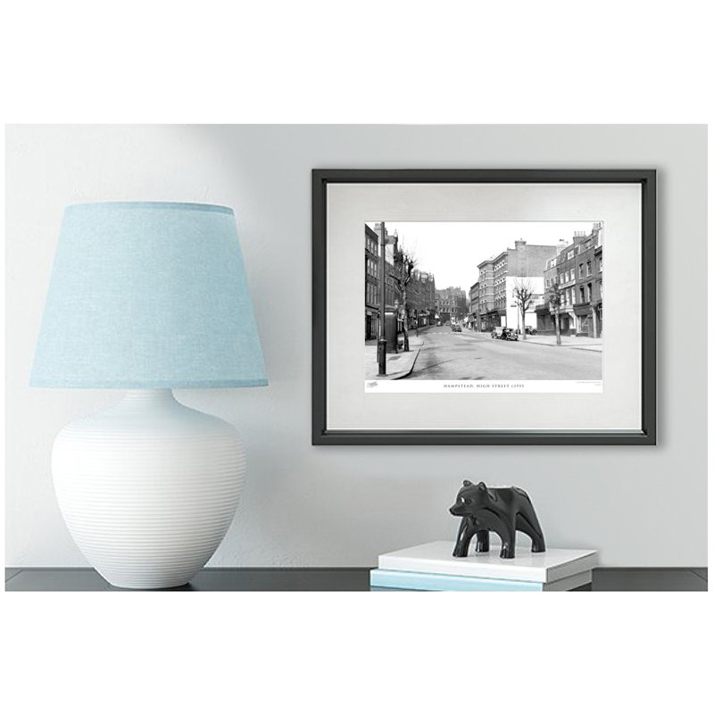Hampstead, High Street C1955 by Francis Frith - Single Picture Frame Print, 28cm H x 36cm W x 2.3cm D