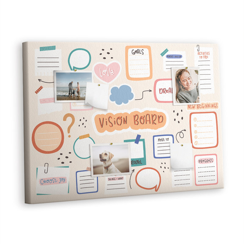 Malvin Cork Corkboard / Bulletin Board