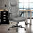 Loriece Ergonomic Executive Chair with Flip-up Armrests-216741687