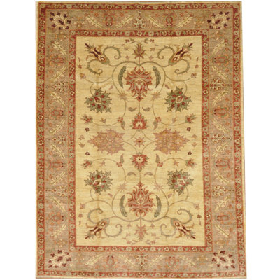 Wool Floral Indoor Rug