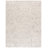 Azrael Hand Tufted Wool Cotton with Latex Geometric Rug in Ivory/Gray-178413216