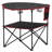 Folding Portable Camping Table Oxford Outdoor Picnic Roundtable 4 Cup Holders