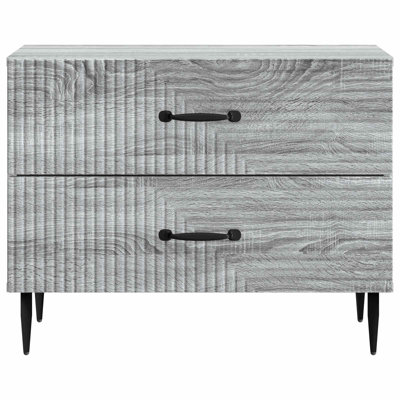 62cm W Manufactured Wood Bedside Table