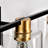 4- Bathroom Wall Lights With Glass Shade, Luxury Style For Bathroom, Kitchen, Dinning Room, Bedroom, Hallway - Gold Matte Black Dazzling Gorgeous
