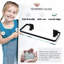 Tablette flottante en acier inoxydable et verre Keyarra (2 pièces)-1970707707