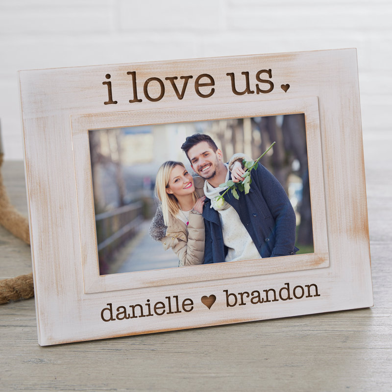 Cadre pour photo simple 4 po x 6 po en bois mat