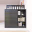 Lit superposé avec 4 tiroirs et 3 tablettes-2006371789-2006371790