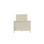 Cadre de chambre à coucher simple avec tête de lit et contreplaqué blanc-1335365097
