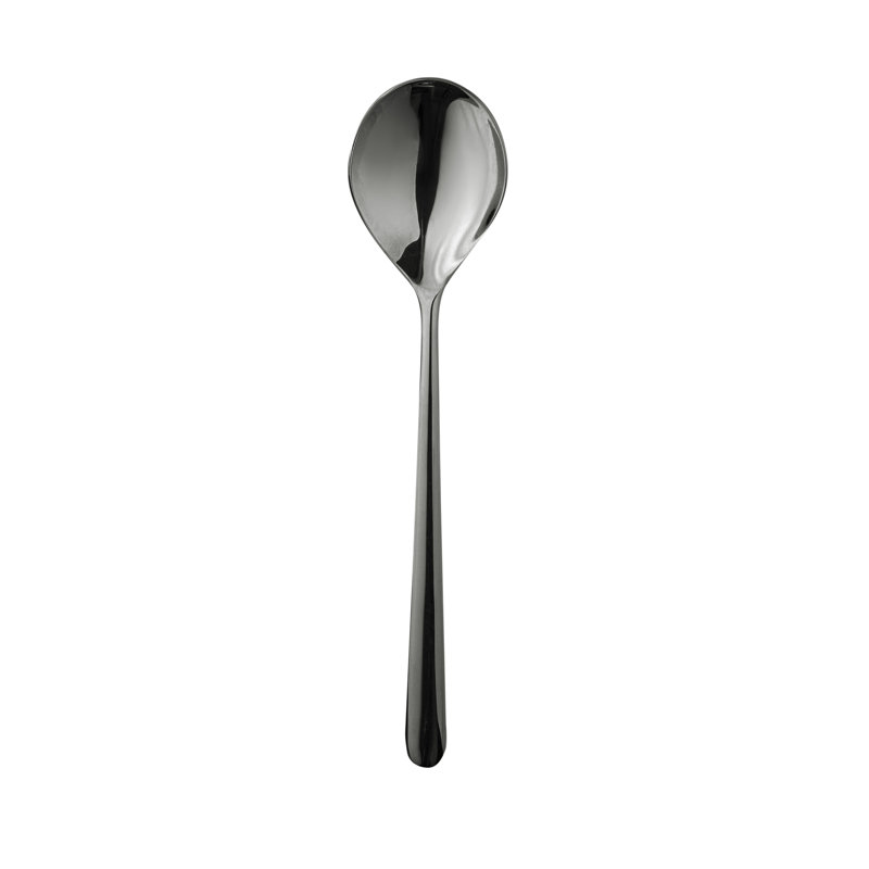 Linea Table Spoon - 48 Pieces, Oro-nero