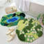 Tapis vert pour salle de bain Moss