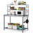 Stainless Steel Table 48"x24" With 2 Adjustable Tier Shelves