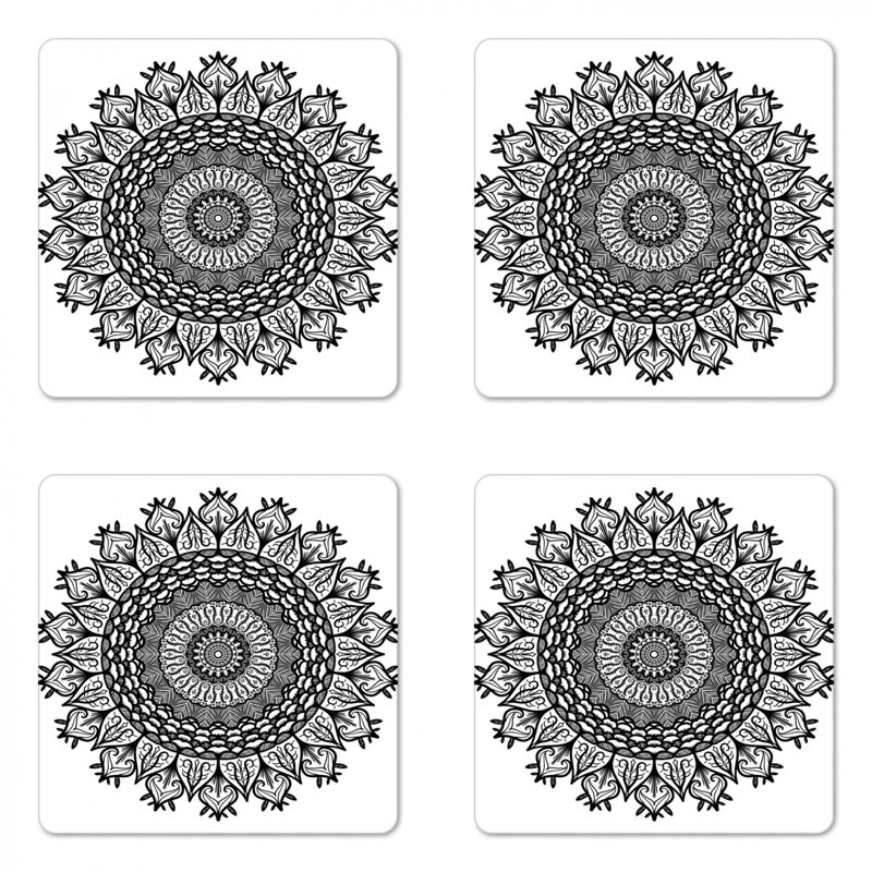 Sous-verre lotus
