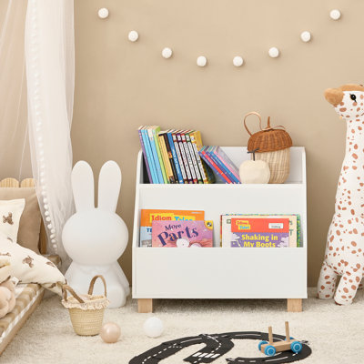 Kids Bookshelf and Toy Storage, Children Room Shelf