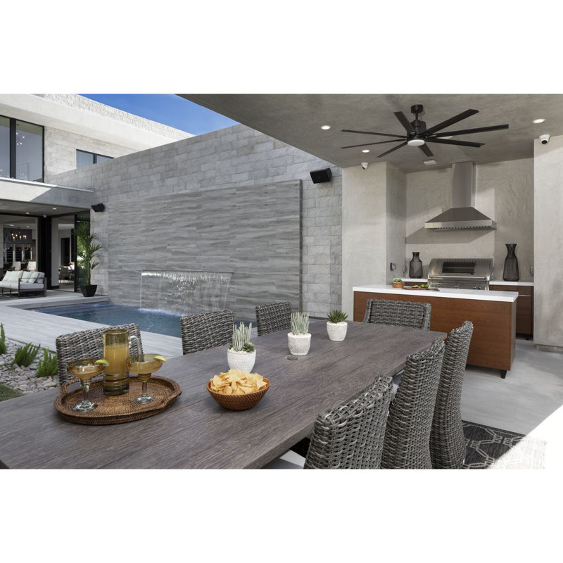 Vast 72 " Ceiling Fan with LED Lights with Light Kit