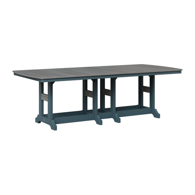 Garden Classic Outdoor Bar Table, Driftwood Gray, Slate