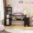 Reversible L Shaped Desk with Power Outlets and Fabric Drawers-1755578963