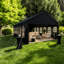 Grande tonnelle métallique 20 x 40 (structure incluse) avec rangement - Tente de réception moderne-136233914